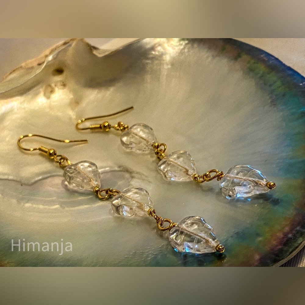 Vintage crystals earrings